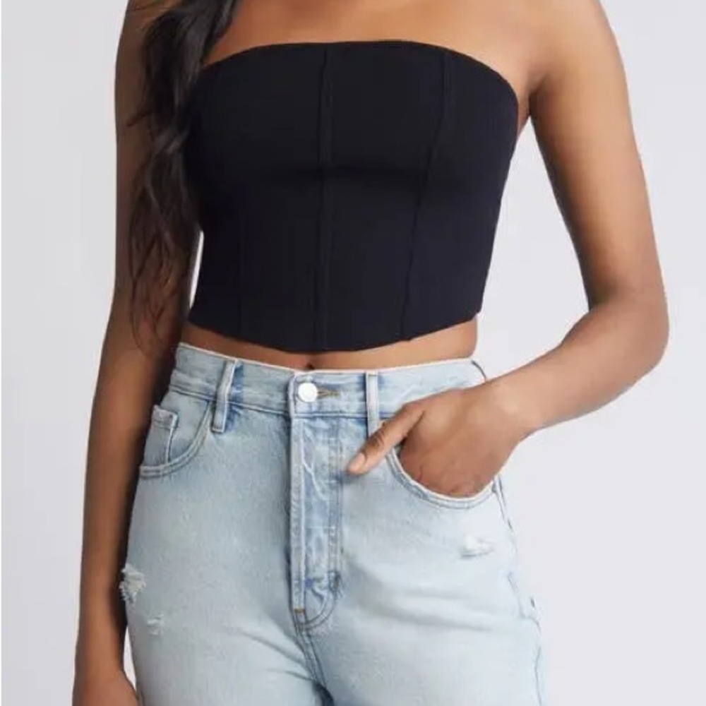 La Hearts Bridgette Corset Sweater Tube